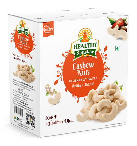 Healthy Sanskar Cashew Nuts Plain